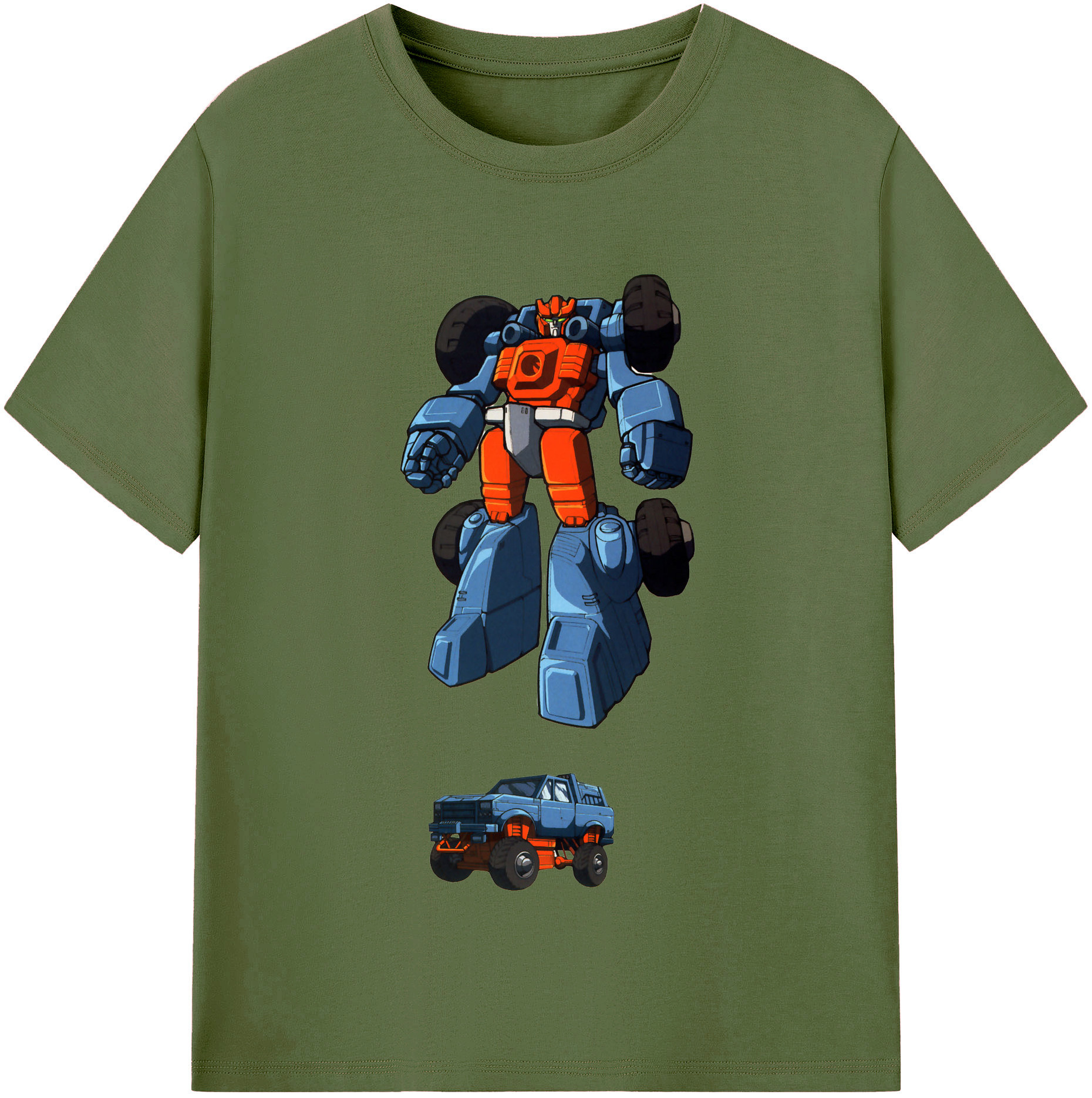 （画像用）  綿100％半袖Tシャツ（フロントプリント）